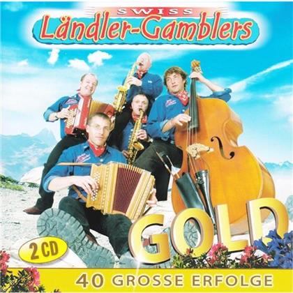 Swiss Ländler Gamblers - 40 Grosse Erfolge - Gold (2 CDs)