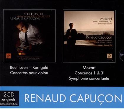 Renaud Capuçon & Beethoven / Mozart / Korngold - Concertos (2 CDs)