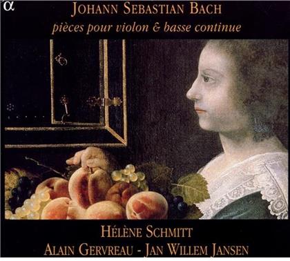 Schmitt Helene / Gervreau / Jansen & Johann Sebastian Bach (1685-1750) - Pieces Pour Violon & Basse Continue