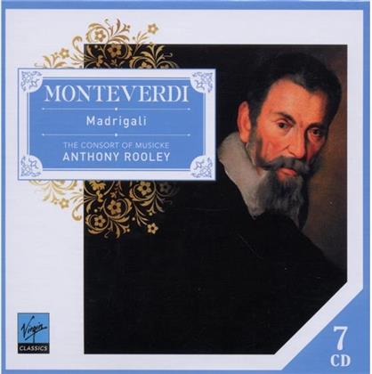 Rooley / Consort Of Musicke & Claudio Monteverdi (1567-1643) - Madrigali (7 CDs)