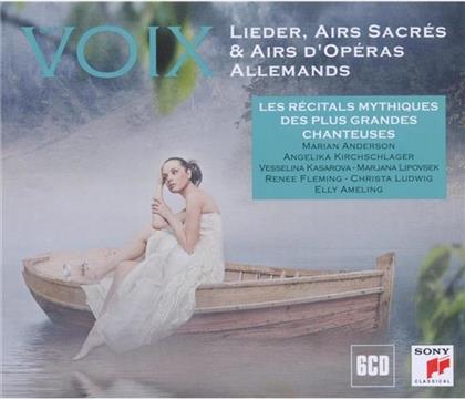--- & --- - Lieder, Arias Et Opéra Allemandes (6 CDs)