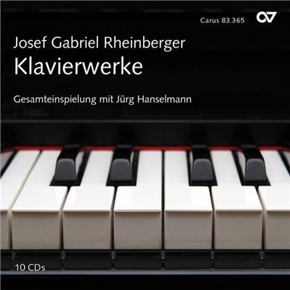 Jürg Hanselmann & Rheinberger - Klavierwerke Komplett (10 CDs)