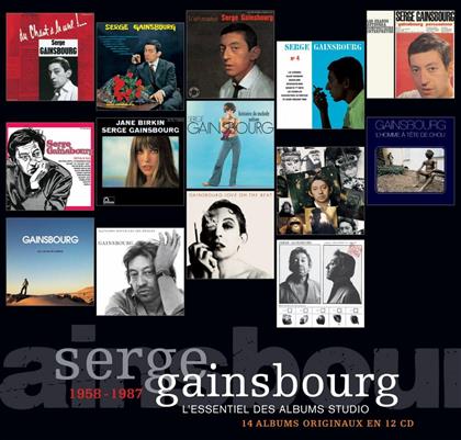 Serge Gainsbourg - Essentiel Studio 1958-1991 (12 CDs)