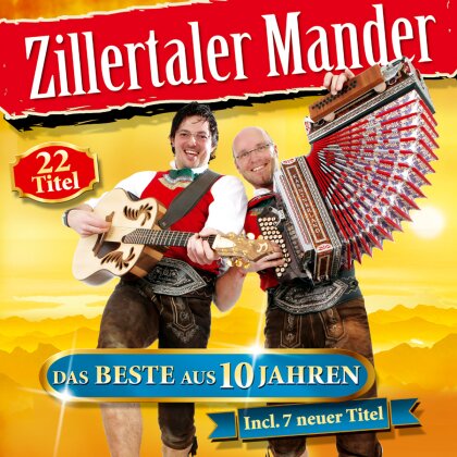 Zillertaler Mander - Das Beste Aus 10 Jahren