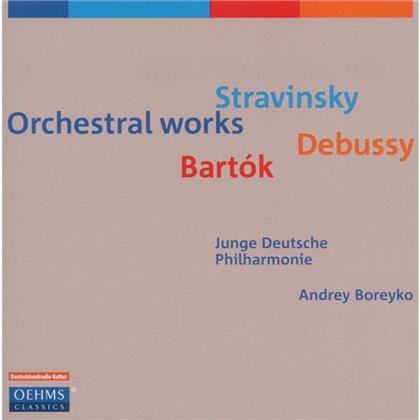 Boreyko Andrey / Junge Deutsche Philh. & Bartok / Debussy / Strawinsky - Orchesterwerke
