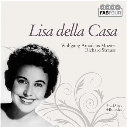 Lisa Della Casa & Mozart/Strauss - Mozart, Strauss (4 CDs)