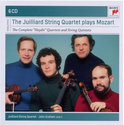 Juilliard String Quartet & Wolfgang Amadeus Mozart (1756-1791) - Juilliard Quartet Plays Mozart (6 CD)