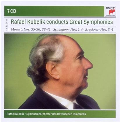 Mozart / Schumann / Bruckner / Wagner & Rafael Kubelik - Rafael Kubelik Conducts Great Symph (7 CDs)
