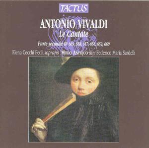 Cecchi Fedi Elena /Modo Antiquo/Sardelli & Antonio Vivaldi (1678-1741) - Kantate Fuer Sopran Rv655, Rv6