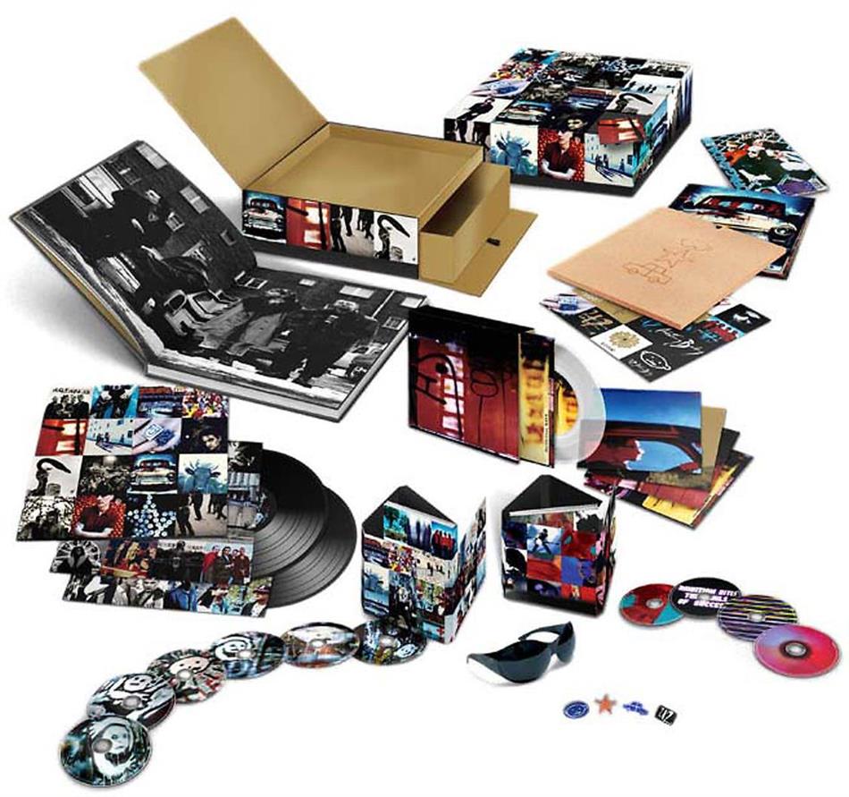 U2 - Achtung Baby - Remastered (Uber Deluxe) (Remastered, 6 CDs + 4 DVDs + 2 LPs + 5 7" Singles)