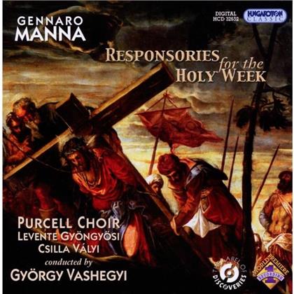 Gyongyosi Levente (Orgel), Val & Gennaro Manna - Responsories For The Holy Week