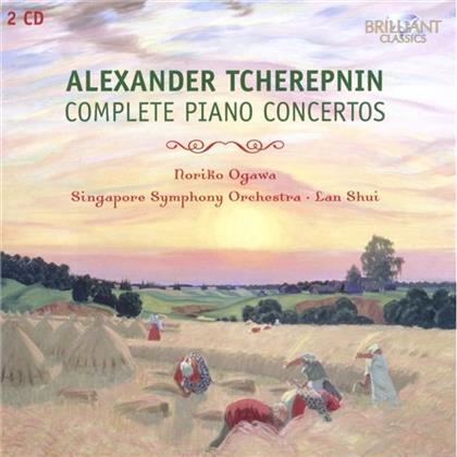 Ogawa Noriko / Shui Lan / Singapore So & Alexander Tcherepnin (1899 - 1977) - Klavierkonz Komplett (2 CDs)
