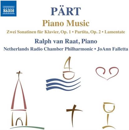 Raat Ralph Van / Falletta Joann & Arvo Pärt (*1935) - Piano Music
