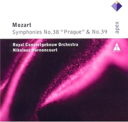 Nikolaus Harnoncourt & Wolfgang Amadeus Mozart (1756-1791) - Symphonies No.38 Prague&39