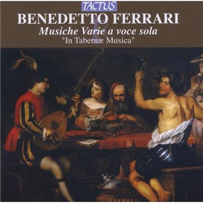Patrizia Durando (Sopran), In & Benedetto Ferrari - Musiche Varie A Voce Sola