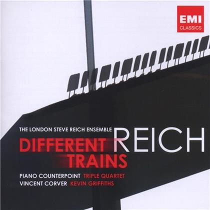 London Steve Reich Ensemble & Steve Reich (*1936) - Different Trains/ Piano Counter