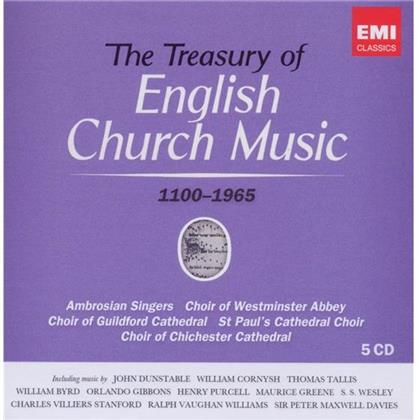 --- & --- - Treasury Of Engl. Church Music (5 CDs)