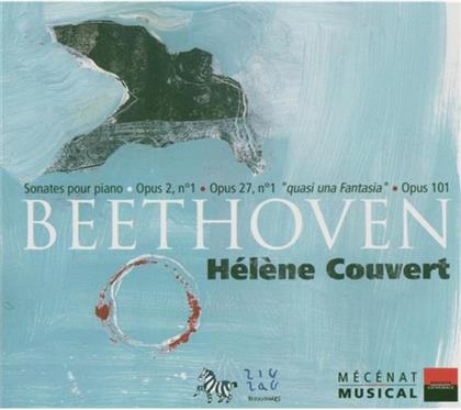 Hélène Couvert & Ludwig van Beethoven (1770-1827) - Sonate Fuer Klavier Nr1 Op2/1,