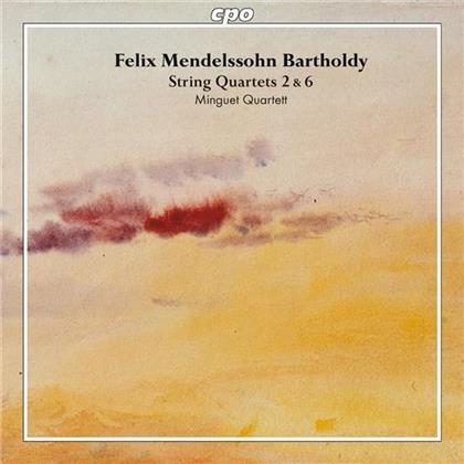 Minguet Quartett & Felix Mendelssohn-Bartholdy (1809-1847) - Quartett Nr2 Op13, Nr6 Op80 St