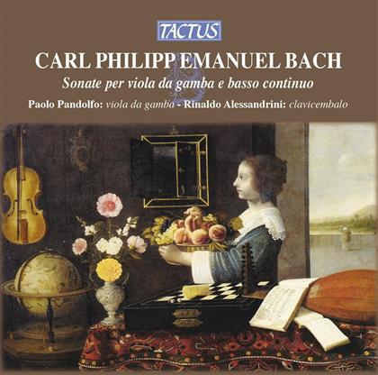Paolo Pandolfo & Carl Philipp Emanuel Bach (1714-1788) - Sonate Per Viola Da Gamba E Ba