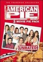 American Pie - 3 movie Pie Pack (Unrated, 3 DVD)