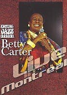 Carter Betty - Live in Montreal