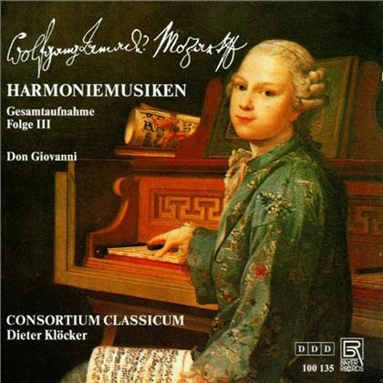 Consortium Classicum, Dieter K & Wolfgang Amadeus Mozart (1756-1791) - Harmoniemusiken, Die : Don Gio