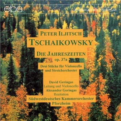 David Geringas & Peter Iljitsch Tschaikowsky (1840-1893) - Jahreszeiten Op374, Stuecke Fu