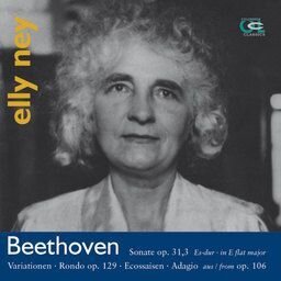 Elly Ney & Ludwig van Beethoven (1770-1827) - Adagio Aus Der Sonate Op106, E