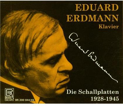 Erdmann (Klavier), Berliner Ph & Divers Klavier Erdmann - Beethoven, Brahms, Debussy, Er (2 CDs)