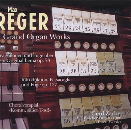 Gerd Zacher (Orgel Walcker Ess & Max Reger (1873-1916) - Chorvorspiel Komm Suesser Tod,