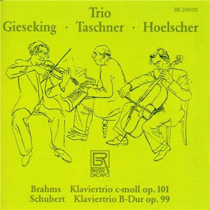 Gieseking (Klavier), Taschner & Johannes Brahms (1833-1897) - Trio Fuer Klavier Op101