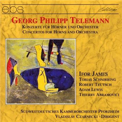 Ifor James, Tobias Schnirring, & Georg Philipp Telemann (1681-1767) - Concerto Tv54:D2, Konzert Fuer