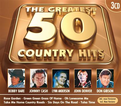 Die Grossen 50 Country Hits - Various (3 CDs)
