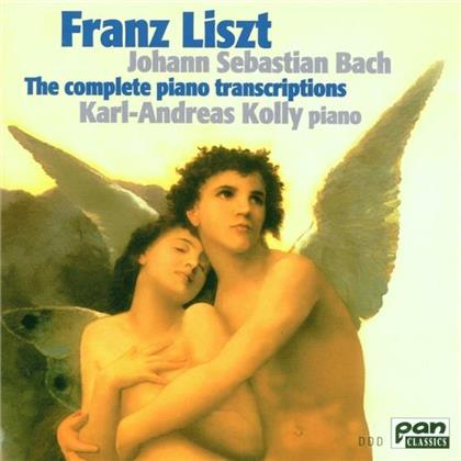 Karl-Andreas Kolly & Franz Liszt (1811-1886) - Bearbeitung Bach - Fantasie & (2 CDs)