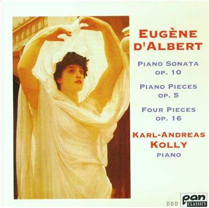 Karl-Andreas Kolly & Eugene Albert (1864-1932) - Piano Sonata Op.10 / Piano Pieces / 4 P.