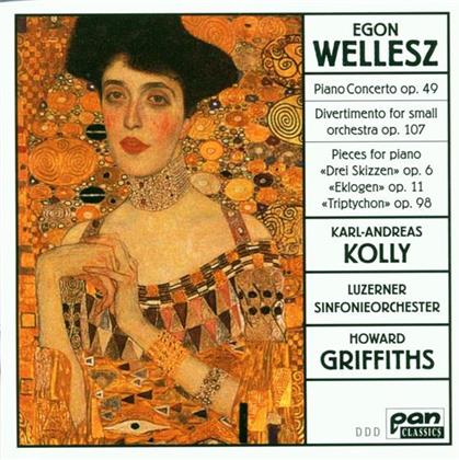 Kolly Karl-Andreas / Griffiths/So Luzern & Egon Wellesz 1885-1974 - Konzert Fuer Klavier Op49, Divertimento