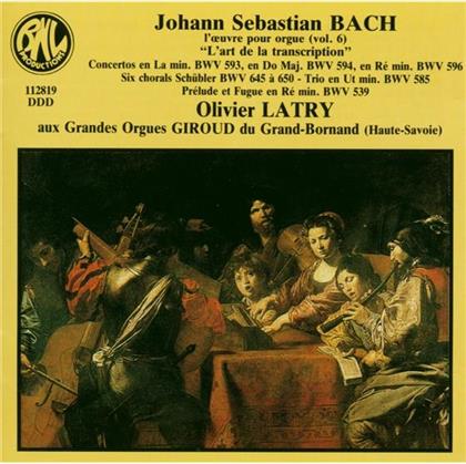 Latry Olivier / Orgel Giroud & Johann Sebastian Bach (1685-1750) - Werke Fuer Orgel Vol. 6