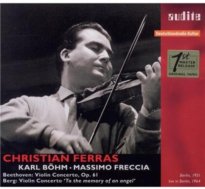 Ferras Christian / Böhm / Freccia & Beethoven/Berg - Violinkonzerte
