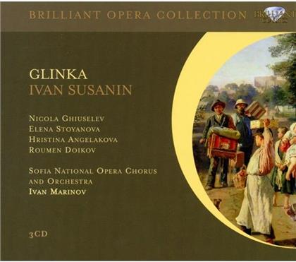 Marinov Ivan / Ghiuselev / Styanova & Michail Glinka (1804-1857) - Ein Leben Für Den Zaren (3 CDs)