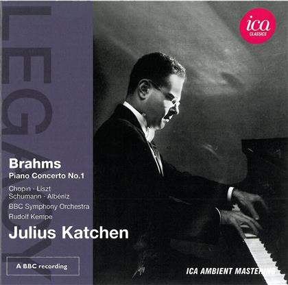 Julius Katchen & Johannes Brahms (1833-1897) - Klavierkonzert Nr 1