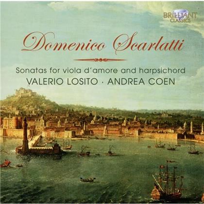 Losito Valerio / Coen Andrea & Alessandro Scarlatti (1660-1725) - Sonaten F Viola + Cembalo