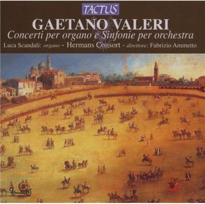 Luca Scandali & Gaetano Valeri (1764-1822) - Concerti Per Organo E Sinfonie