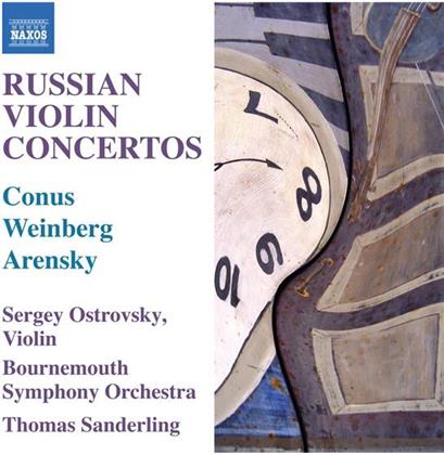 Sergey Ostrovsky & --- - Violinkonzerte