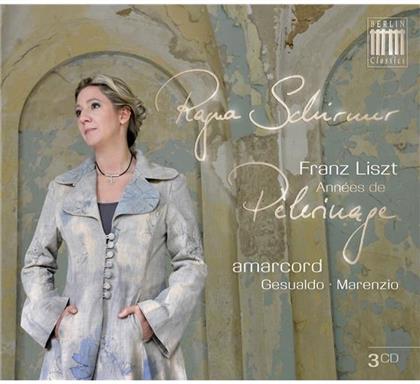 Ragna Schirmer & Liszt Franz / Gesualdo / Marenzio - Annees De Peleri (3 CDs)