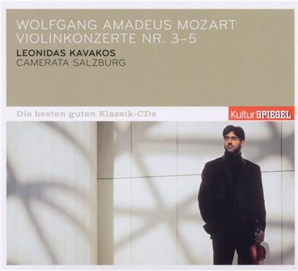 Kavakos Leonidas / Camerata Salzburg & Wolfgang Amadeus Mozart (1756-1791) - Violinkonzerte Nr. 3, 4 & 5