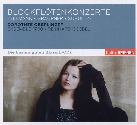 Telemann / Graupner / Schultze, Dorothee Oberlinger & Ensemble 1700 - Blockflötenkonzerte