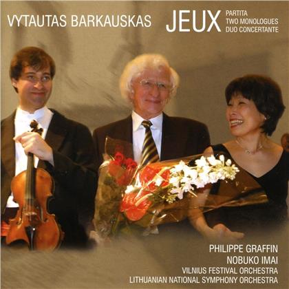 Graffin Philippe / Imai Nobuko & Vytautas Barkauskas - Duo Concertante, Jeux, Monologues