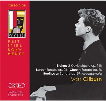 Van Cliburn & Brahms / Barber / Chopin / Beethoven - Klaveriwerke