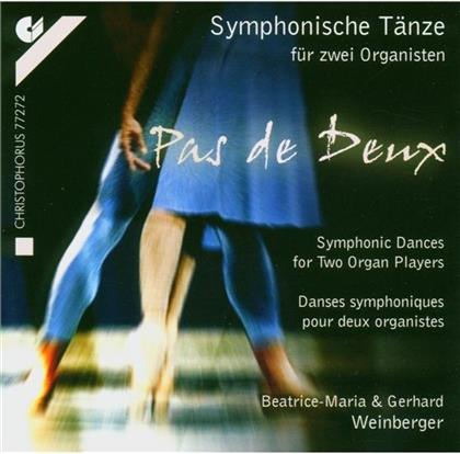 Weinberger Beatrice-Maria & Gerhard & Brahms / Tschaikowsky /Ravel/Saint-Saens - Pas De Deux - Symph. Tänze F. 2 Orgeln
